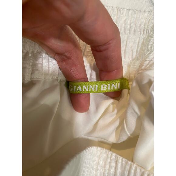 Gianni Bini Ivory Hazel Wide Leg Pants Sz 6 NWT - Picture 5 of 12